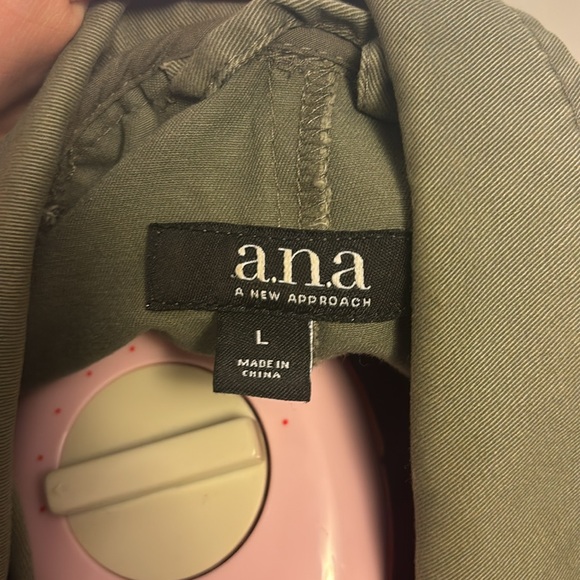 a.n.a Green Jacket - Picture 4 of 4